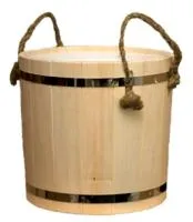 Запарник 10л с пластмассовой вставкой, Банный Эксперт запарник 10л с пластмассовой вставкой, банный эксперт