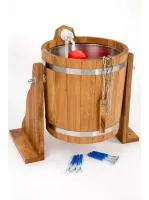 Обливное устройство, 16л, дуб с нержавеющей вставкой, с залив.устр., 212F, Банный Эксперт обливное устройство, 16л, дуб с нержавеющей вставкой, с залив.устр., 212f, банный эксперт