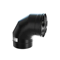 колено craft угол 90° нержавеющее (316/0,8мм) ф150 черный