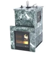 Печь для бани ИзиСтим Геленджик М2 Premium в 4-х кожух змеевик закр.верх бок.вход справа AISI 321 печь для бани изистим геленджик м2 premium в 4-х кожух змеевик закр.верх бок.вход справа aisi 321