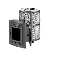 Печь для бани ПроМеталл Атмосфера L сетка нерж. со стеклом печь для бани прометалл атмосфера l сетка нерж. со стеклом