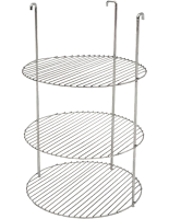 Решетка ЭкоТандыры для тандыра 3-х ярусная средняя d 24 см решетка экотандыры для тандыра 3-х ярусная средняя d 24 см