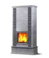 печь-камин tulikivi akko grafia 2235 мм 