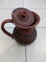 Кувшин глиняный 3л, с орнаментом, ручная работа, ШД кувшин глиняный 3л, с орнаментом, ручная работа, шд