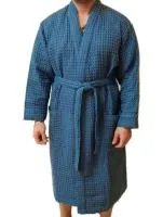 Халат AnoleHome мужской вафельный р.56-58, графит халат anolehome мужской вафельный р.56-58, графит