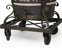 Подставка ЭкоТандыры под тандыр с колесами подставка экотандыры под тандыр с колесами