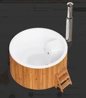 Купель POLAR Spa композитная ELITE 200 термососна светлая  купель polar spa композитная elite 200 термососна светлая