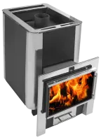 Печь для бани Термофор ДоброПар Carbon 18 Плазма закр.каменка антрацит печь для бани термофор добропар carbon 18 плазма закр.каменка антрацит