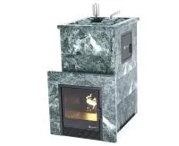 Печь для бани ИзиСтим Геленджик М2 Premium в 4-х стор. кожух змеевик откр..верх бок.вход справа печь для бани изистим геленджик м2 premium в 4-х стор. кожух змеевик откр..верх бок.вход справа