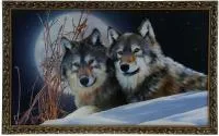 Картина "Волки 2" микс 68*108 см, Банный Эксперт картина "волки 2" микс 68*108 см, банный эксперт