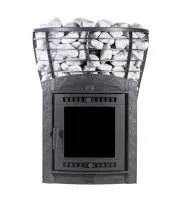 Печь для бани ПроМеталл Атмосфера V сетка нерж. со стеклом печь для бани прометалл атмосфера v сетка нерж. со стеклом