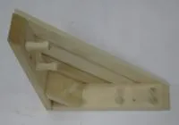 Полка большая угловая (5 креплений), Банный Эксперт полка большая угловая (5 креплений), банный эксперт