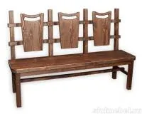 Скамья №6 160х45х46 см массив сосны старение, палисандр, ИРБ скамья №6 160х45х46 см массив сосны старение, палисандр, ирб