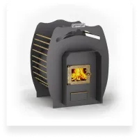 печь для бани сабантуй каменка 20с стекло #