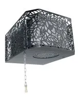 Обливное устройство ИзиСтим Каскад Хохлома 40 л Черный 430 сталь обливное устройство изистим каскад хохлома 40 л черный 430 сталь