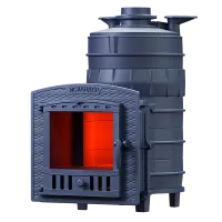 Печь для бани GFS Искандер Ураган 25П2 Pro ЗК чугунная печь для бани gfs искандер ураган 25п2 pro зк чугунная