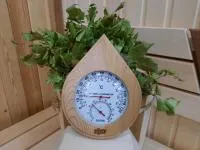 Термометр с гигрометром Банная станция Капля канадский кедр, TH-13R, 212F, Банный Эксперт термометр с гигрометром банная станция капля канадский кедр, th-13r, 212f, банный эксперт