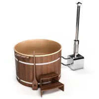 Купель Шишка с пластиковой вставкой 1700мм (бежевая чаша/темный фасад) купель шишка с пластиковой вставкой 1700мм (бежевая чаша/темный фасад)