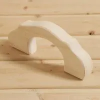 Ручка дверная из липы 25*9*2,6 см,  Добропаровъ  ручка дверная из липы 25*9*2,6 см,  добропаровъ