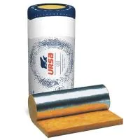 Мин.вата URSA М-11фольгированная (12500х1200х50мм) мин.вата ursa м-11фольгированная (12500х1200х50мм)