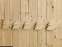 вешалка 5 креплений листик банный эксперт 