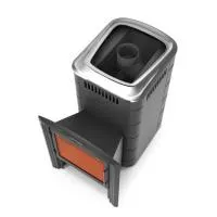 Печь для бани ТМФ Тунгуска 2017 Inox Витра антрацит печь для бани тмф тунгуска 2017 inox витра антрацит