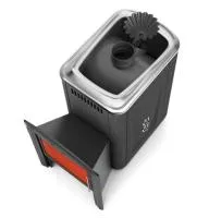 Печь для бани ТМФ Ангара 2012 Inox Витра закр.каменка т/обменник антрацит печь для бани тмф ангара 2012 inox витра закр.каменка т/обменник антрацит