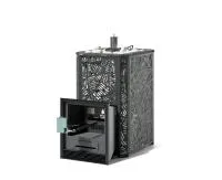 Печь для бани ИзиСтим Ялта 25 Модерн черный Premium (2025) с ГГУ-40 пьезо печь для бани изистим ялта 25 модерн черный premium (2025) с ггу-40 пьезо