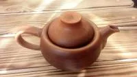 Чайник глиняный 0,35 л, без рисунка, ручная работа, Маслянка чайник глиняный 0,35 л, без рисунка, ручная работа, маслянка