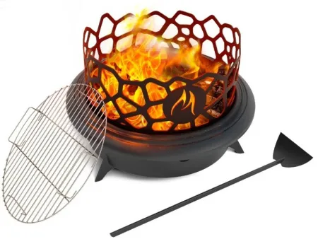 Очаг-жаровня ТМФ Неандерталь, черная бронза очаг-жаровня тмф неандерталь, черная бронза