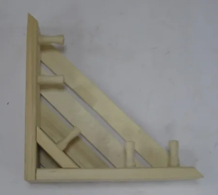 полка большая угловая (5 креплений), банный эксперт