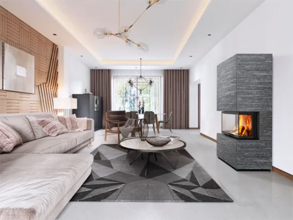 печь-камин tulikivi lako classic 1840 мм