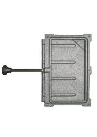 задвижка чугунная печная зв-2а 505*314*33 мм рубцовск