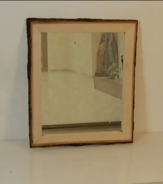 Зеркало липа с корой 550*650мм Автор Бани зеркало липа с корой 550*650мм автор бани