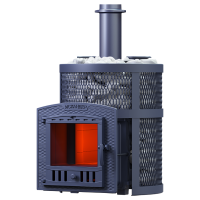 печь для бани gfs искандер ураган 16 (п2) зк чугунная