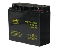 аккумуляторная батарея zota аgm 18-12