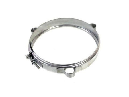 хомут феррум обжимной для растяжки нерж.(430/0,5 мм), ф210 #